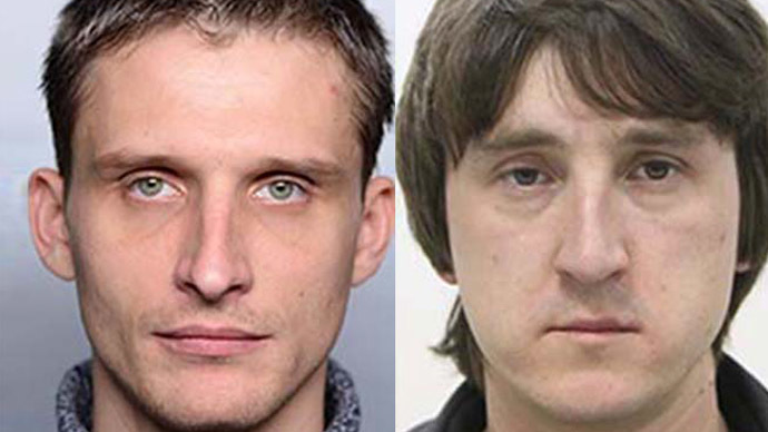 Journalists Oleg Sidyakin and Marat Saichenko. (Image from www.lifenews.ru)