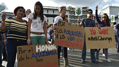 Global anti-Chevron day: Environmental activists stage protests worldwide (PHOTOS, VIDEOS)