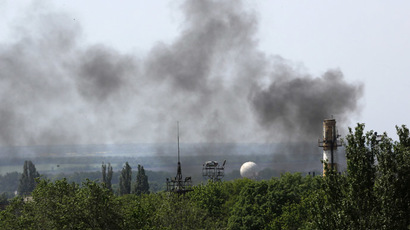Up to 100 killed in Kiev military op, Donetsk E. Ukraine - anti-govt forces