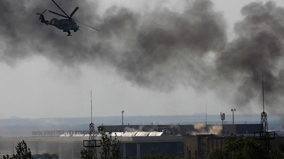 Reports of shooting in Donetsk, as city braces for third day of fighting