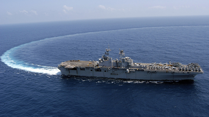 'Depart immediately!' US sends 1,000 marines on assault ship to Libya