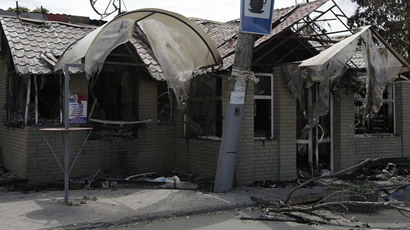 Orphanage under fire as Kiev forces shell Slavyansk