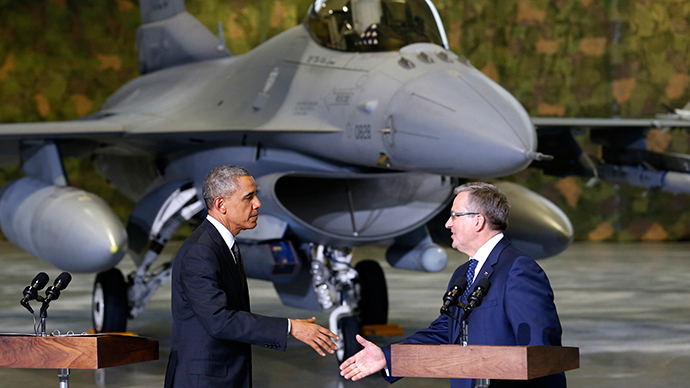 Obama pledges $1bn for more troops, military drills in E. Europe