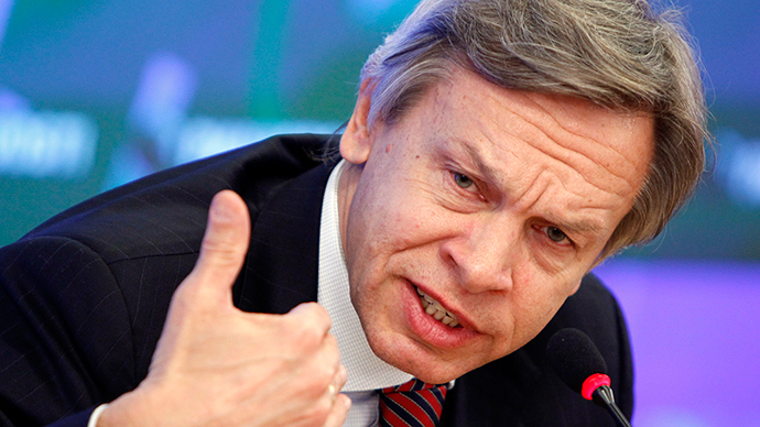 ‘US wants to make Ukraine anti-Russian state’ – senior Duma MP