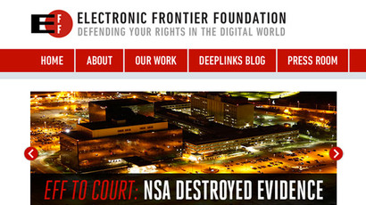 ‘Illegal Spying Below’ blimp flies above NSA data center (PHOTOS)