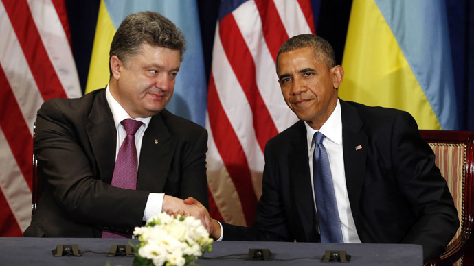 US may soon train Kiev’s military, Obama tells Ukraine’s president-elect
