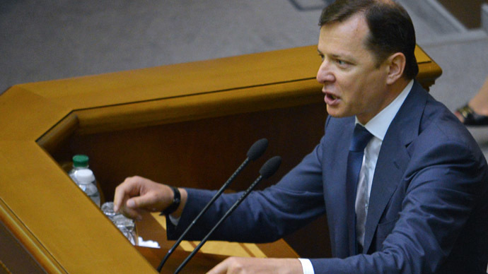 Ukrainian MP kicks out Russian journos from parliament, calls them ‘spies’ (VIDEO)