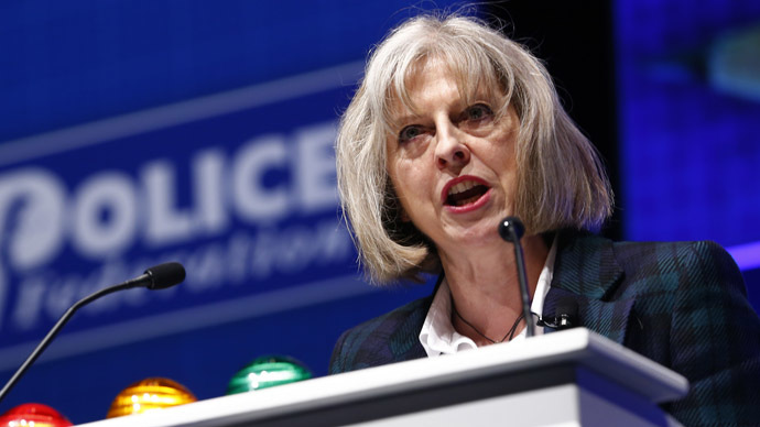 Britain's Home Secretary Theresa May (Reuters)