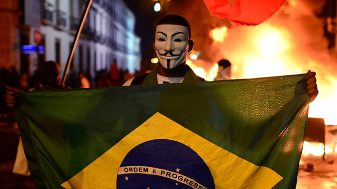 ​#OpWorldCup: Anonymous wages cyber attacks against Brazil govt