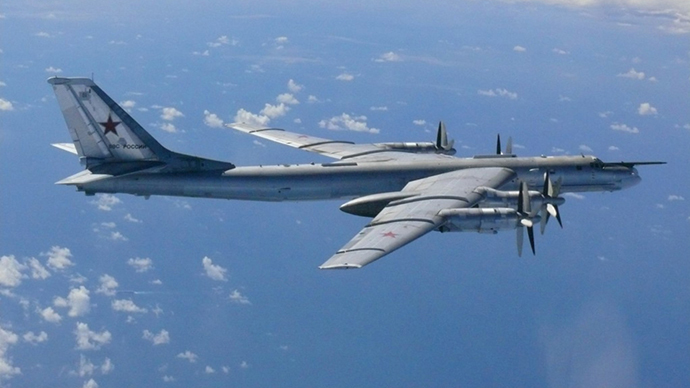 Russian nuclear-capable bombers intercepted off California coast