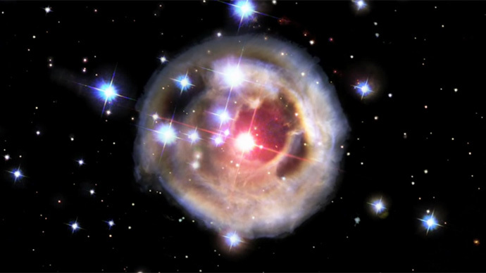 Stunning Hubble time-lapse of stellar explosion (VIDEO)