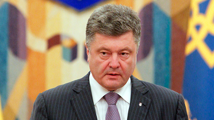 President Poroshenko calls for unilateral ceasefire in E. Ukraine