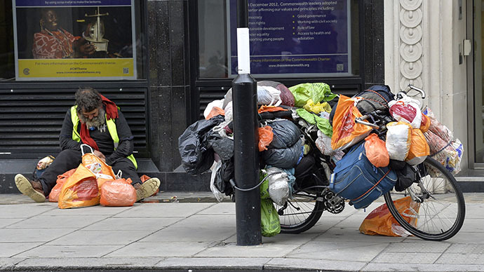 ‘Govt has failed’: Poverty doubles in UK over last 30 years