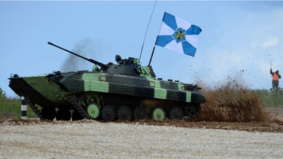 Russia hosts Tank Biathlon 2015: 13 nations attending, China brings own tanks