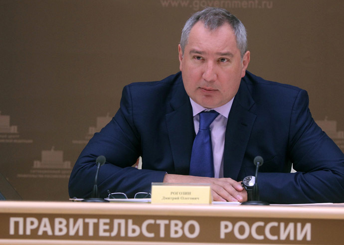 Russia's Deputy Prime Minister Dmitry Rogozin (RIA Novosti/Sergey Mamontov)