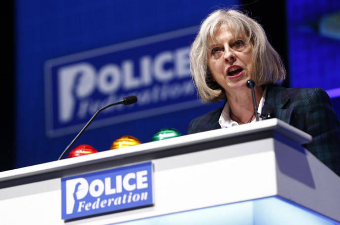 Britain's Home Secretary Theresa May (Reuters/ndrew Winning)