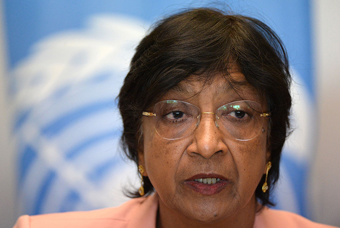United Nations High Commissioner for Human Rights Navi Pillay (AFP Photo / Fadel Senna)