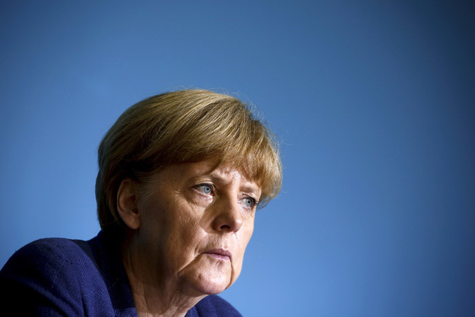 German Chancellor Angela Merkel (Reuters/Thomas Peter)
