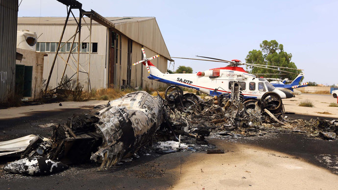 90% of aircraft destroyed at Tripoli airport, Libya may seek international assistance