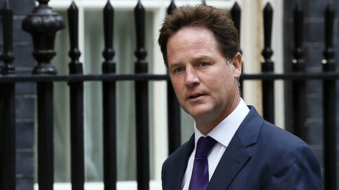 ‘Israel attacks are collective punishment!’ Nick Clegg slams Gaza op