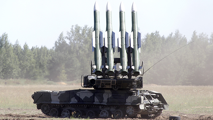 A Buk-2M missile system (RIA Novosti / Anton Denisov)