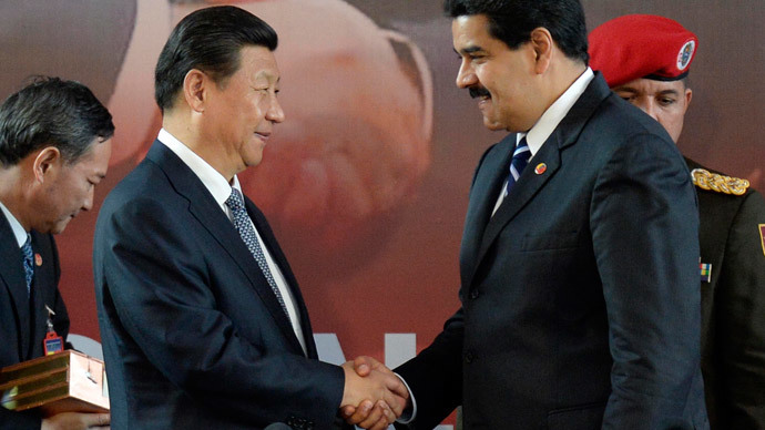 China secures Venezulan oil and gold deals, as President visits L.America