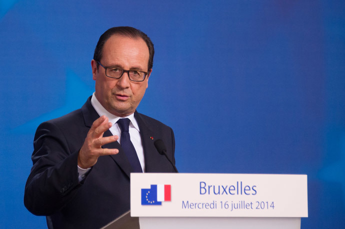 French President Francois Hollande (AFP Photo / Sebastien Bozon) 