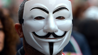 ​Anonymous 'knocks out' Mossad website over Israel’s Gaza offensive