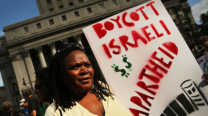 Downtown New York flooded with thousands protesting Gaza op (PHOTOS)
