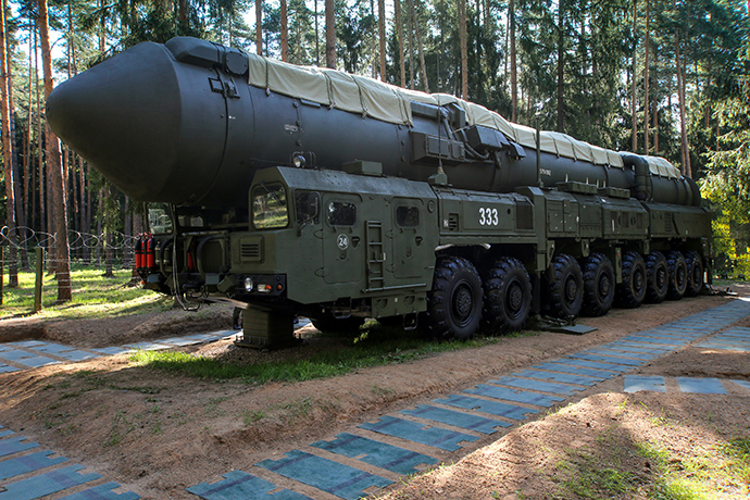 The Yars land-based mobile missile system (Reuters / Vadim Savitskii)
