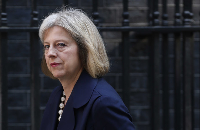 Britain's Home Secretary Theresa May (Reuters/Suzanne Plunkett)