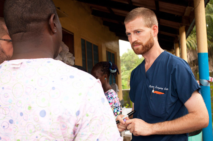 Dr. Kent Brantly.(AFP Photo / Joni Byker)