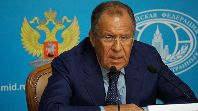 Russian Foreign Minister Sergey Lavrov (RIA Novosti)