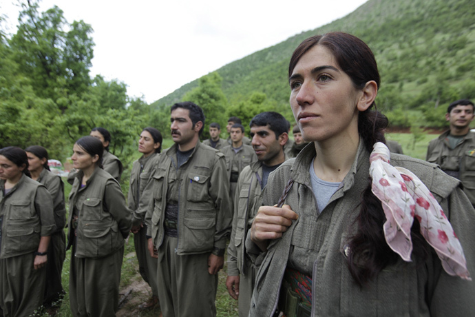 Kurdistan Workers Party (PKK) fighters (Reuters / Azad Lashkari)