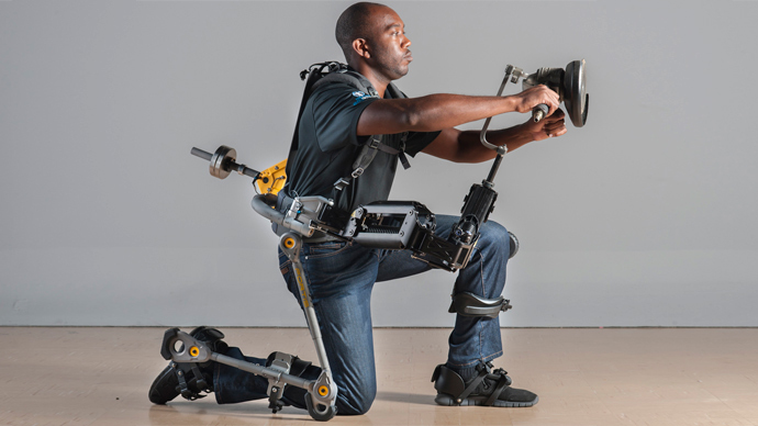 US Navy tests power-free industrial exoskeletons