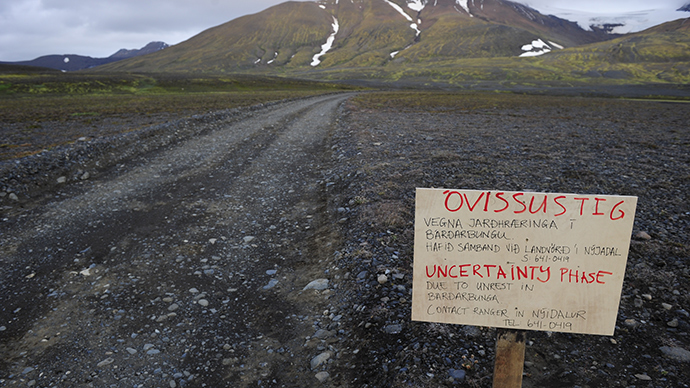Iceland evacuates area near volcano amid eruption fears
