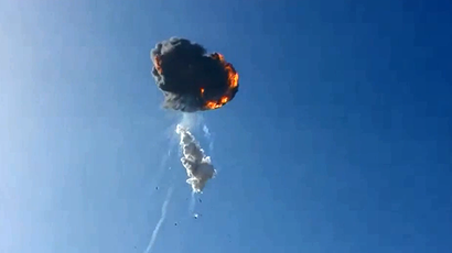 ISS-bound rocket explodes on takeoff from NASA facility in Virginia (PHOTOS, VIDEO)