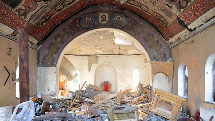‘They were praying’: Kiev forces’ shelling kills 3 worshipers as churches burn