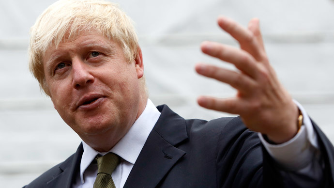 London Mayor, Boris Johnson, recently suggested that Britons who travel to Syria and Iraq should be presumed guilty of terrorist activities unless they can prove otherwise. (Reuters / Luke MacGregor)
