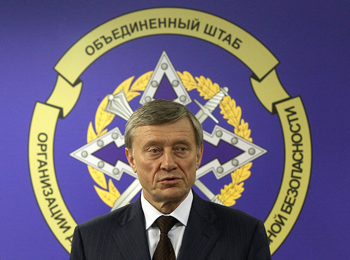 Secretary General of the Collective Security Treaty Organization Nikolai Bordyuzha (RIA Novosti / Alexey Kudenko)