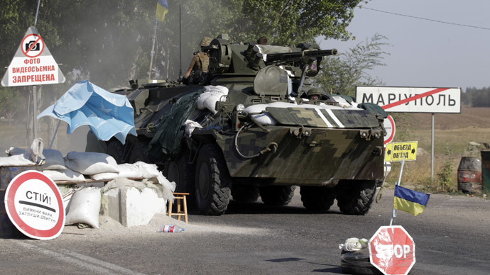 Heavy fighting outside Mariupol despite launch of Ukrainian peace talks