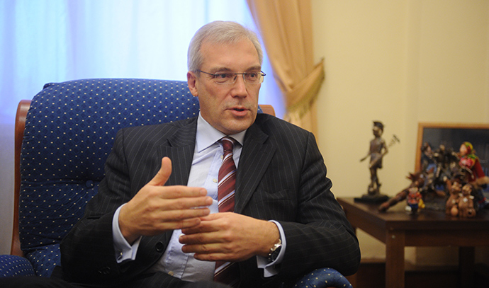 Deputy Foreign Minister Alexander Grushko (RIA Novosti / Grigory Sysoev)