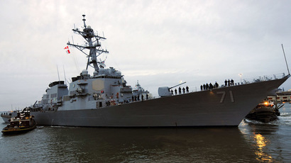 NATO stages Black Sea naval drills