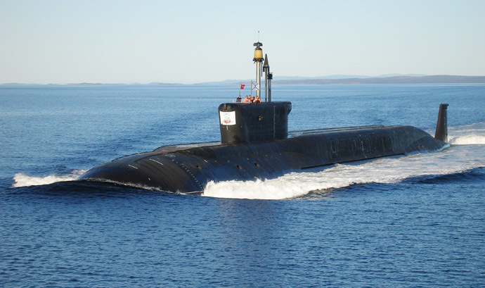 Nuclear submarine (NS) "Yuri Dolgoruky" (RIA Novosti/press-service of JSC "PO "Sevmas)