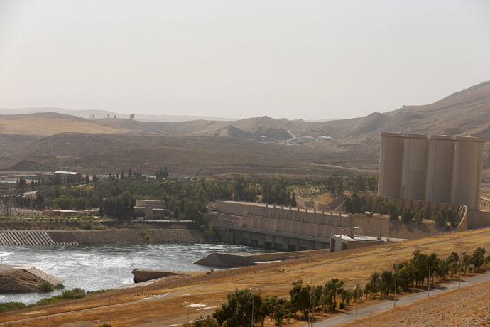 A general view is seen of Mosul Dam in northern Iraq (Reuters/Youssef Boudlal)