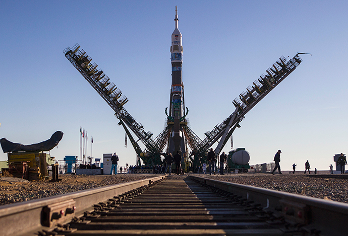 The Soyuz TMA-11M spacecraft (Reuters / Shamil Zhumatov)