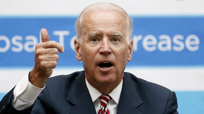 Creepy Veep: Joe Biden chalks up another sensational ‘snuggle’