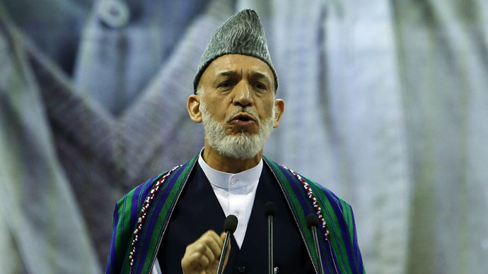 Karzai’s farewell speech: US didn’t want peace in Afghanistan