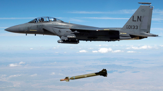 Air Force F-15E Strike Eagle.(Reuters / Michael Ammons)