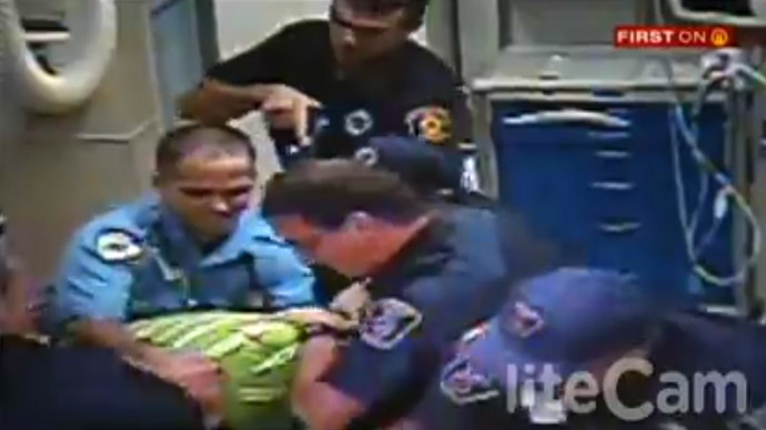 Pittsburgh cops sued for Tasering man grieving over step-son's body (VIDEO)